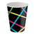 Copo de Papel Neon - 200ml - 8 Und
