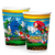 Copo de Papel Sonic The Hedgehog - 180ml - Contém 12 unidades