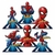 Decoração de Mesa Homem Aranha - 06 Und - Regina