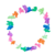 Colar Havaiano Cor Neon 30 cm - 1 Und - WDF 70967