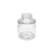 Pote Decorativo Vidro Hermético - 01 Und