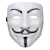Máscara V de Vingança Anonymous