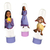 Mini Personagens Festa Wish - 12 Und - Regina