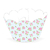 Wrapper Cupcake Tradicional Floral Azul - 12 Und - Nc Toys