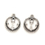 Pingente Ancora Metal Prata - 10 und - comprar online