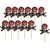 Topper de Bolo Pirata - 22 Und - XG18002