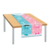 Trilho de Mesa de Tecido Festa Chá Revelação 2m x 40cm - 01 Und - Regina
