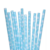 Canudo de Papel Flocos de Neve - 20 und