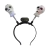Tiara Cabeça Caveira Com Luzes Halloween - comprar online