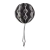 Enfeite Decorativo Balão Colmeia Preto e Branco - 01 und