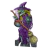 Totem de Mesa Bruxa Decoração Halloween - 05 und - Kaixote
