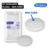 Tampa Plana Transparente Sem Furo - 50 und - Bompack TB02503