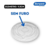 Tampa Plana Transparente Sem Furo - 50 und - Bompack TB02503 - comprar online