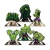Decoração de Mesa Hulk - 06 Und - Regina