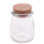 Frasco Pote de Vidro Abaulado com Tampa Rolha 100ml - comprar online