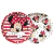 Prato Papel Redondo Minnie Mouse - 08 Und - Regina