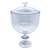 Taça Americana com Tampa Cristal Transparente 1,250LT - Und
