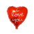 Balão Metalizado I Love You 45x45cm - 01 Und