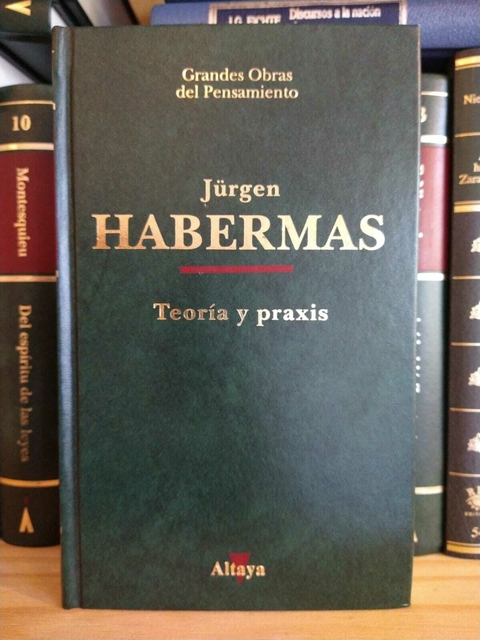 Teoría y praxis. Jurgen Habermas. Usado