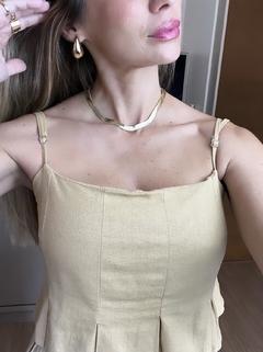 Fita grossa banho de ouro na internet