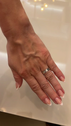 Anel corações (tamanho 15) na internet