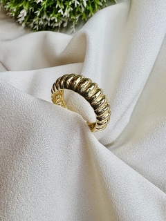 Anel torcido croissant (tamanho 18) - comprar online