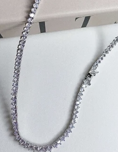 RIVIERA NEW DIAMOND Silver (3mm/40cm) na internet