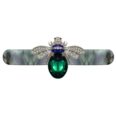 Presilha Bee cristal (verde ) - comprar online