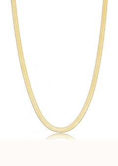 Colar choker fita (5mm) - b. ouro na internet
