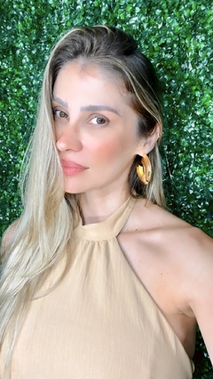 Maxi argola Paris - Ella Semijoias e Acessórios de Luxo