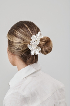 maxi elastico Flora (prateado fosco) - comprar online