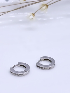 Argolinha mini/9mm (ródio branco) - loja online