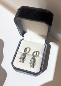 Pingente Diamond menina cristal Diamond (click) - Ella Semijoias e Acessórios de Luxo