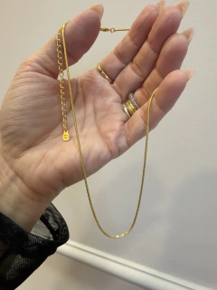 Colar choker malha roliça Adria - comprar online