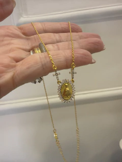 Colar Medalha Nossa senhora Petit na internet
