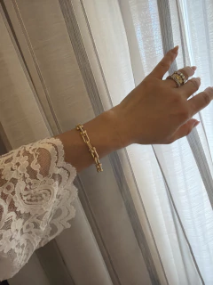 Pulseira elos Tiff (b.ouro) - Ella Semijoias e Acessórios de Luxo