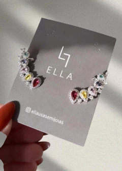 Ear cuff rainbow Sabrina - comprar online