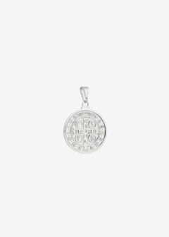 Pingente medalhinha de Sao Bento (r.branco) na internet
