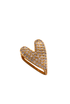 Pingente coração “LUXO” - comprar online