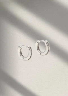 Argolinha mini/9mm (ródio branco) - comprar online