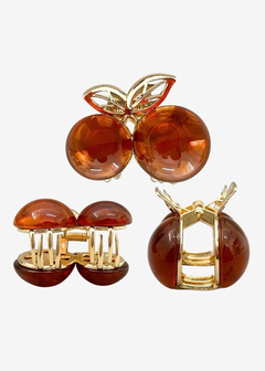 Piranha Marble - caramelo - Ella Semijoias e Acessórios de Luxo