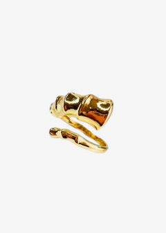 Anel Bambu ajustável (b. ouro) - comprar online