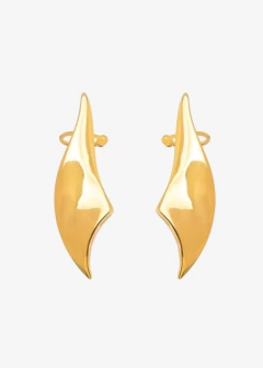 Brinco ear cuff Eleonora (b. ouro) - Ella Semijoias e Acessórios de Luxo