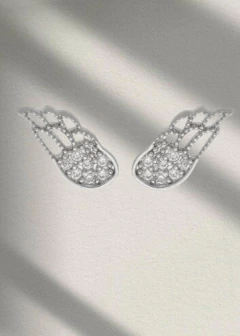 Brinco asa de anjo - Ella Semijoias e Acessórios de Luxo