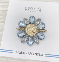 Prendedor Patrio Chubut - Argentina 0001