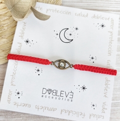 Pulsera amuleto OJO Protector con strass - comprar online