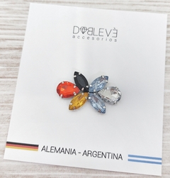 Prendedor Patrio Alemania - Argentina 0003