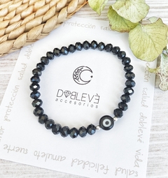 Pulsera ojo protector negra en internet