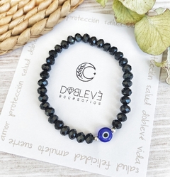 Pulsera ojo protector negra - comprar online