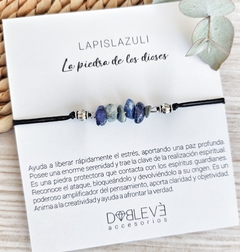 Pulsera energética escallas - 23 piedras